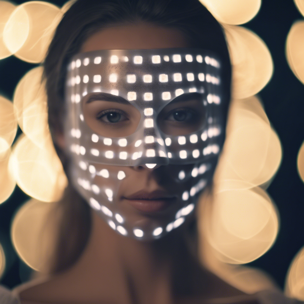 Fashionable LED mask for men