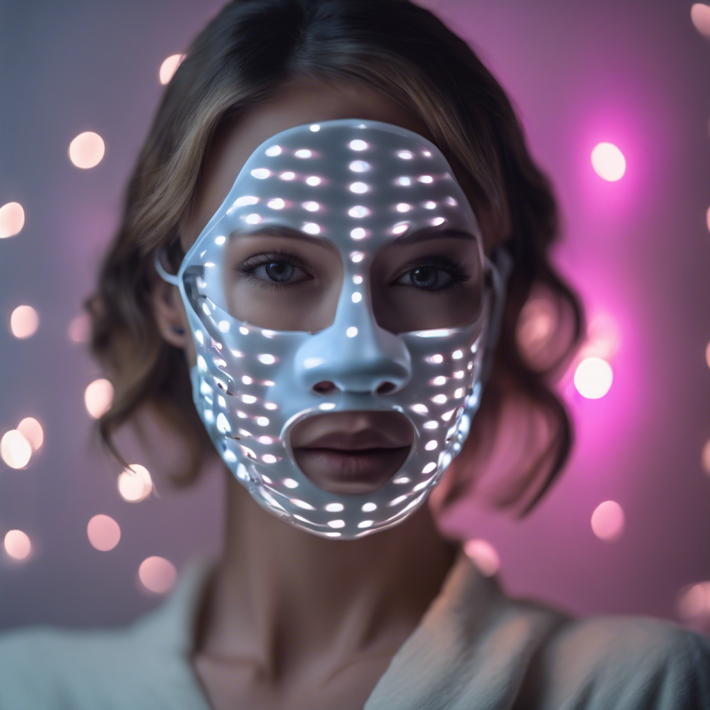 DIY LED face mask experiment