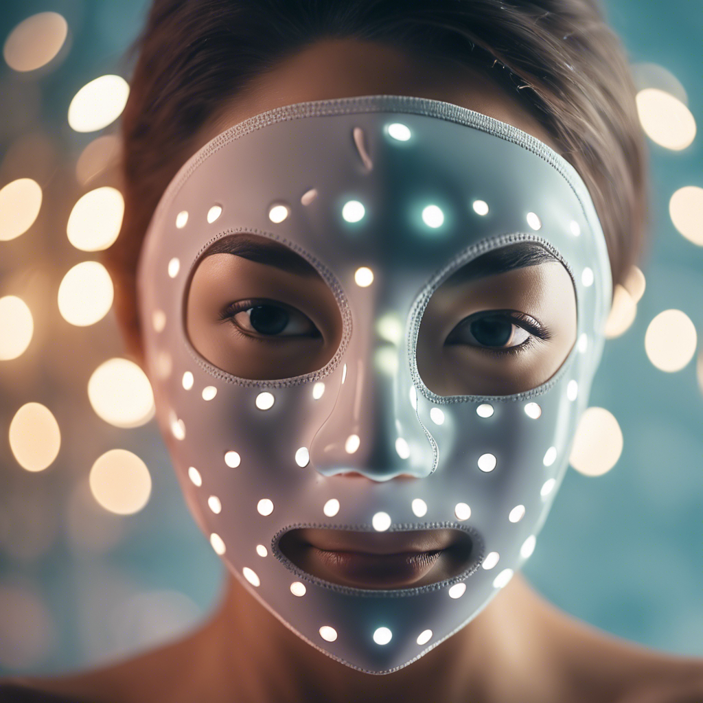 Multi color LED mask demonstration