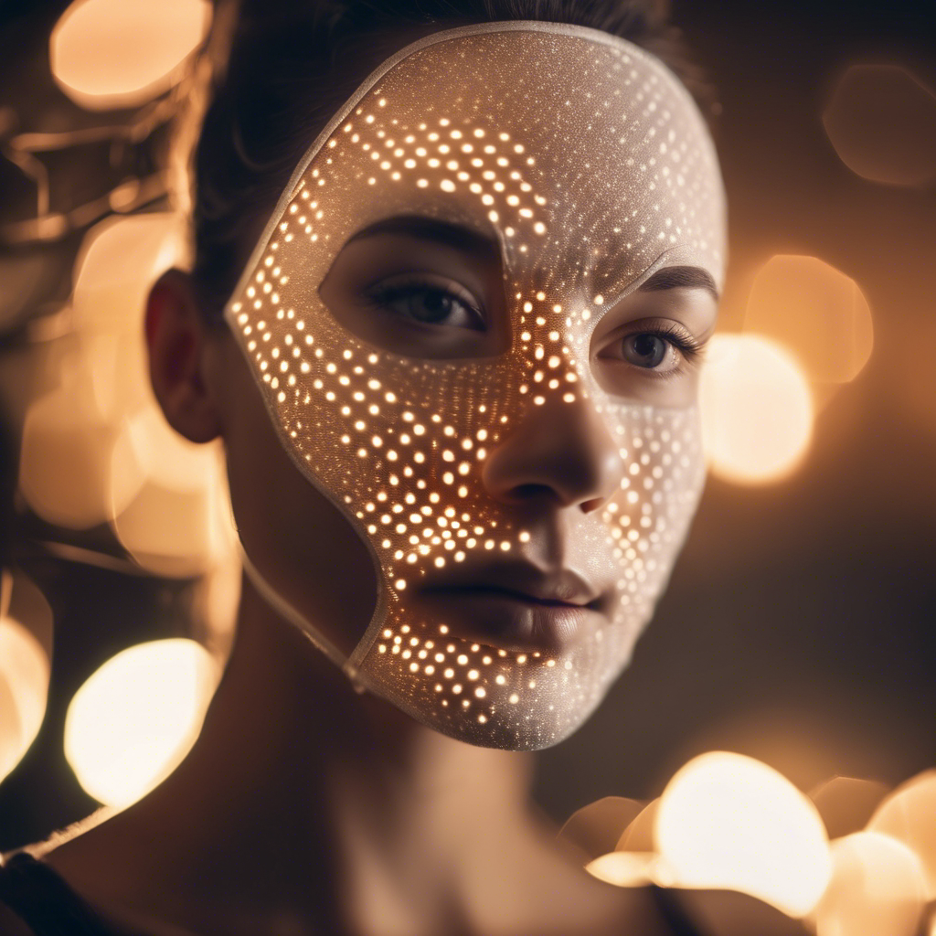 Tranquil Spa Ambiance Featuring State-of-the-Art LED Mask Treatment