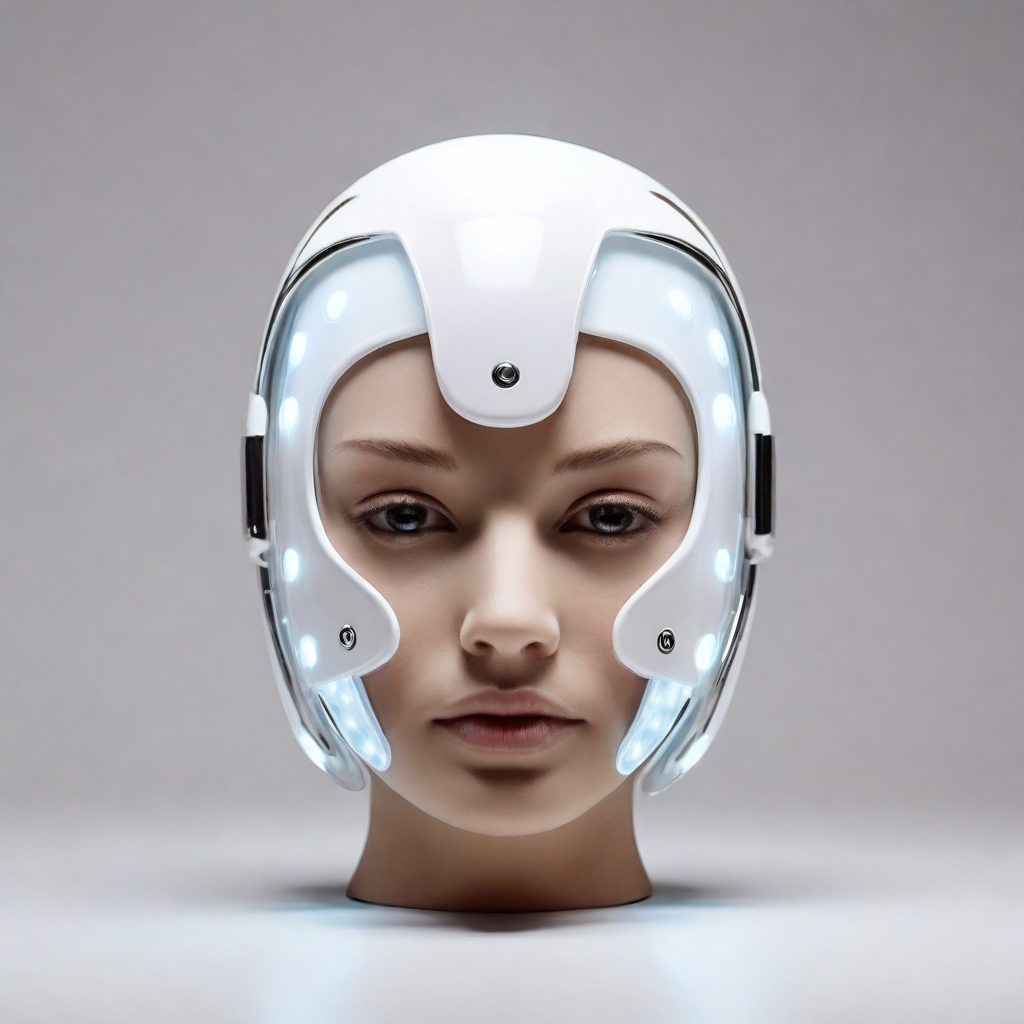 Before and after results of LED therapy